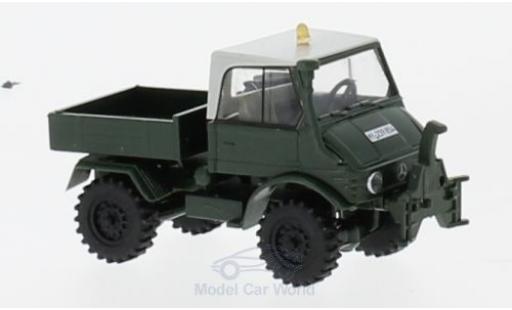 Modelauto Mercedes Unimog 406-425 U421 laadbak Standortverwaltung der Bundeswehr 1/87 Herpa