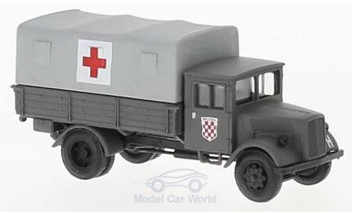 Modelauto Opel Blitz Base Sanit&Atilde;&curren;ts-LKW der Einsatzkr&Atilde;&curren;fte Kroatiens 1/87 Herpa