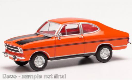 Modelauto Opel Kadett B Coupe B oranje 1/87 Herpa