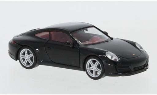 Modelauto Porsche 911 Carrera 4 zwart 1/87 Herpa