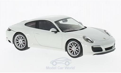 Modelauto Porsche 911 SC Carrera 4 S Coupe wit 1/43 Herpa