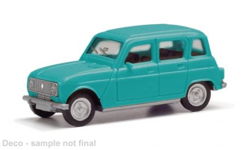 Modelauto Renault 4 Base turquoise 1/87 Herpa