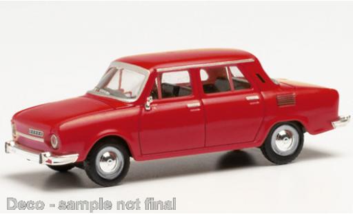 Modelauto Skoda 110 L rood 1/87 Herpa
