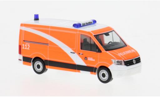 Modelauto Volkswagen Crafter Kasten bestelwagen Sedanr Brandweer/GW-RettMat 1/87 Herpa