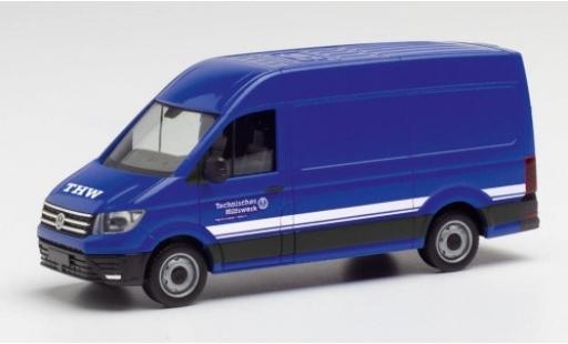 Modelauto Volkswagen Crafter Kasten bestelwagen HD THW Dresden 1/87 Herpa