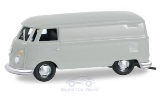 Modelauto Volkswagen T1 Base Bestelwagen grijs 1/87 Herpa