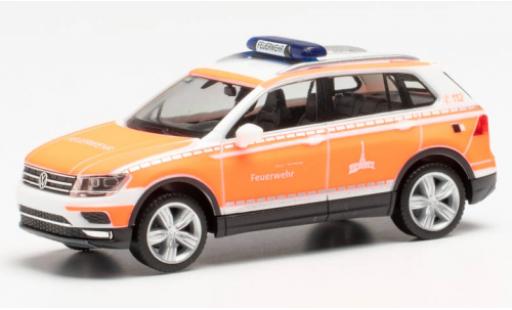 Modelauto Volkswagen Tiguan Base Brandweer Kassel 1/87 Herpa