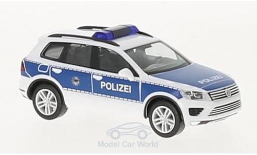 Modelauto Volkswagen Touareg Base Federale politie 1/87 Herpa