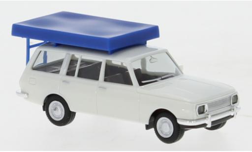 Modelauto Wartburg 353 Tourist avec Tente sur toit dans le &Atilde;&copy;tat de conduite 1/87 Herpa