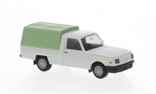 Modelauto Wartburg 353 Trans grijs/groen 1985 1/87 Herpa