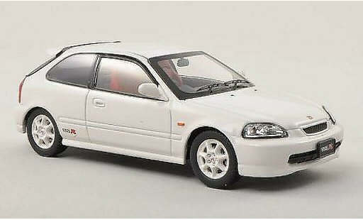 Honda Civic Type R 1/43 Ebbro (EK9) wit RHD fruhe Ausfuhrung modelauto
