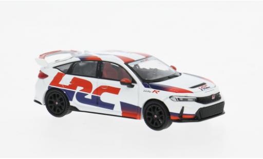 Modelauto Honda Civic Type R (FL5) wit/Dekor 1/64 Pop Race