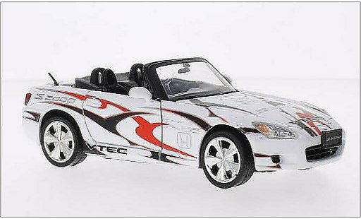 Honda S2000 Base 1/24 Motormax wit/Dekor modelauto