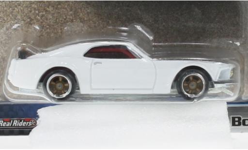 Modelauto Ford Mustang Boss 302 wit/zwart rapide & Furious 1/64 Hot Wheels Premium
