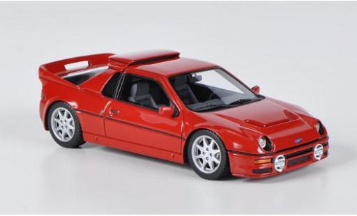 Modelauto Ford RS 200 Route rood 1/43 HPI MIrage