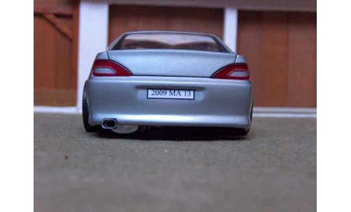 Peugeot 406 Coupe 1/18 Gate grijs metallized modelauto