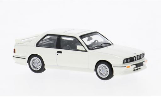 Modelauto Bmw M3 coupe (E30) wit 1986 1/64 I Almost Real