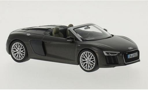 Modelauto Audi R8 spyder V10 mat-bruin 1/43 Herpa