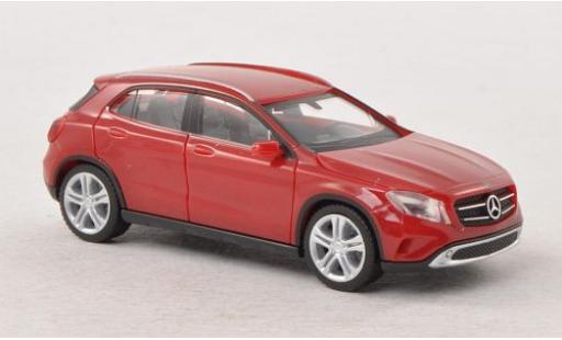 Modelauto Mercedes GLC Base GLClasse A (X156) rood 2014 1/87 Herpa