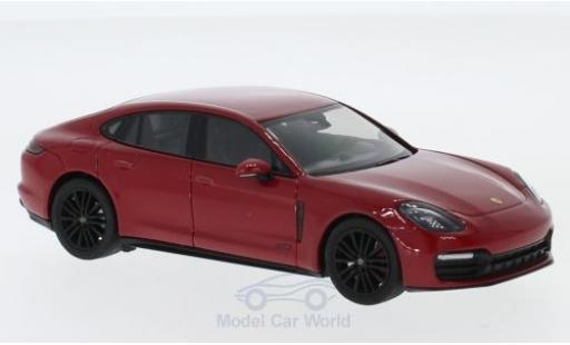 Modelauto Porsche Panamera GTS rood 1/43 Herpa