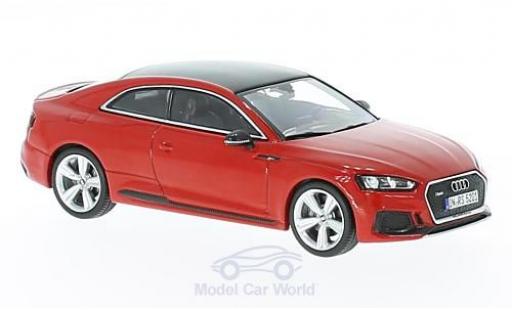 Modelauto Audi RS5 coupe RS 5 rood 1/43 iScale
