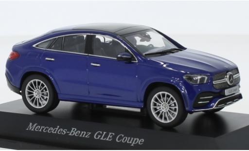 Modelauto Mercedes GLE Coupe (C167) metallic blauw 1/43 iScale