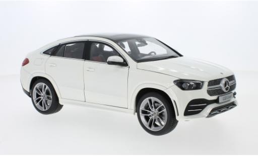 Modelauto Mercedes GLE Coupe (C167) metallic wit 1/18 iScale