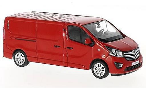 Modelauto Opel Vivaro B rood 1/43 iScale