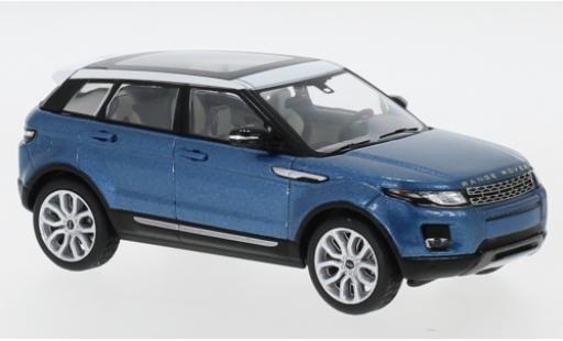 Modelauto Land Rover Range Rover 5 Portes Evoque metallic blauw/wit 5- 1/43 IXO