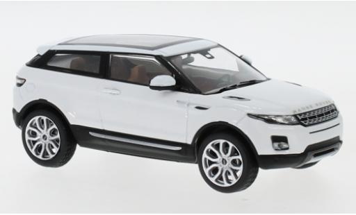 Modelauto Land Rover Range Rover Coupe Evoque wit 2011 3-portes 1/43 IXO