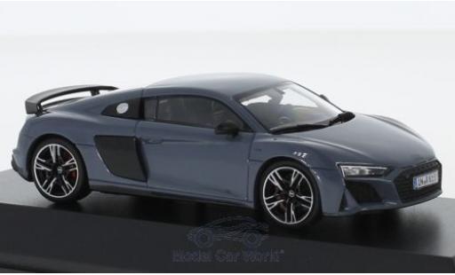 Modelauto Audi R8 coupe grijs 2019 1/43 Jadi