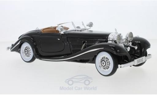 Modelauto Mercedes 500 Roadster K Spezial- (W29) bruin 1934 1/18 Maisto