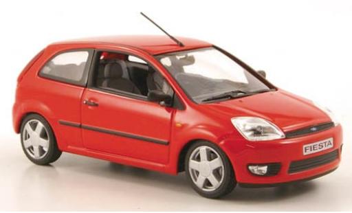 Modelauto Ford Fiesta MKIV rood 2002 1/43 I Minichamps