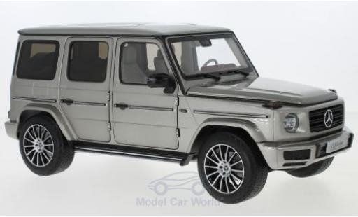 Modelauto Mercedes Classe G Base (W463) grijs 2019 40 Jahre 1/18 Minichamps