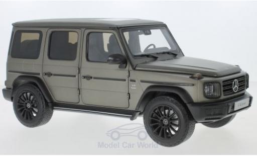 Modelauto Mercedes Classe G Base (W463) grijs 2019 40 Jahre 1/18 Minichamps