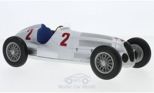 Modelauto Mercedes W 125 Base No.2 formule 1 GP Tripolis 1937 H.Lang 1/18 Minichamps