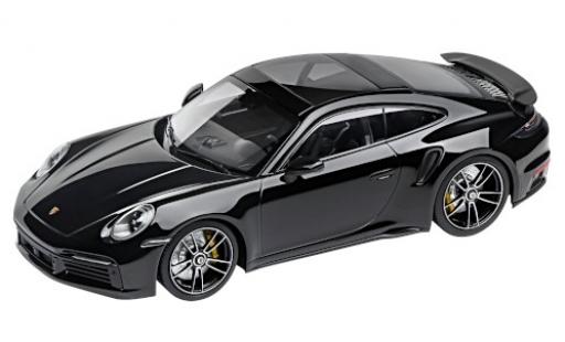 Modelauto Porsche 911 Turbo s zwart 2020 1/18 Minichamps