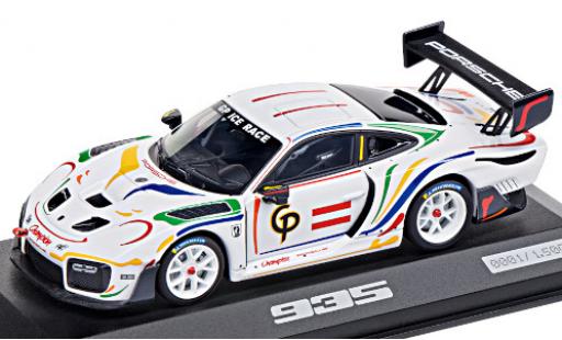 Modelauto Porsche 911 GT2 RS 935/19 wit/Dekor Champion GP Ice Race Basis: 911 (.2) 1/43 Minichamps