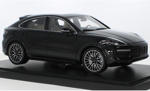 Modelauto Porsche Cayenne Turbo Coupe zwart 2019 1/18 I Norev