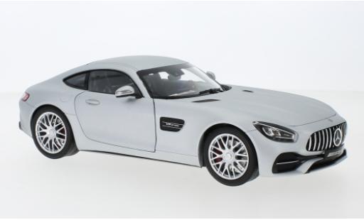 Modelauto Mercedes AMG GT GT S (C190) mat-grijs 1/18 Norev