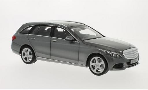 Modelauto Mercedes Classe C T-Modell (S205) grijs 2014 1/43 Norev