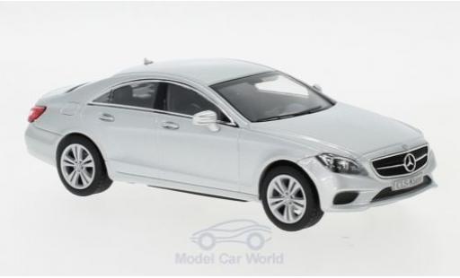 Modelauto Mercedes CLS Base (C218) grijs 2014 1/43 Norev