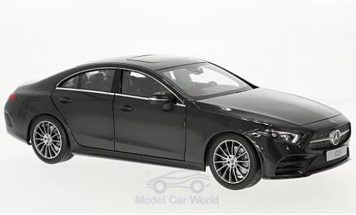 Modelauto Mercedes CLS Base Coupe (C257) metallic grijs 2018 1/18 Norev