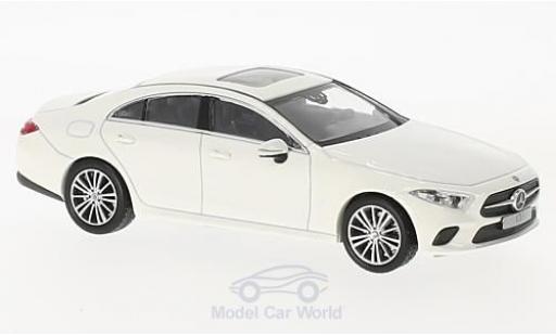 Modelauto Mercedes CLS Base Coupe (C257) wit 2018 1/43 Norev