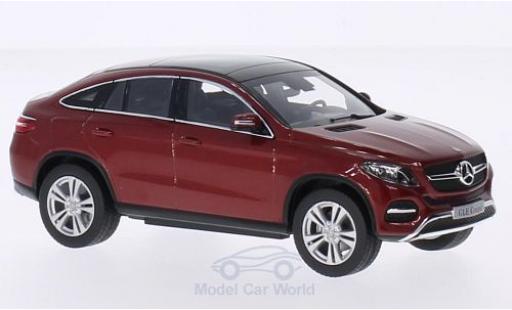Modelauto Mercedes GLE Coupe (C292) metallic rood 1/43 Norev