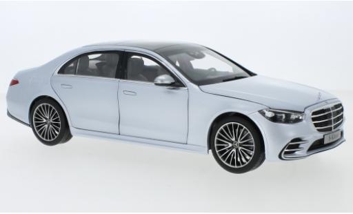 Modelauto Mercedes Classe S Base (V223) grijs 2021 1/18 Norev