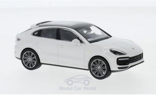 Modelauto Porsche Cayenne Turbo S e-hybrid Coupe wit 2019 1/43 Norev