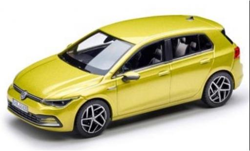 Modelauto Volkswagen Golf Base VIII metallic groen 2020 1/43 Norev