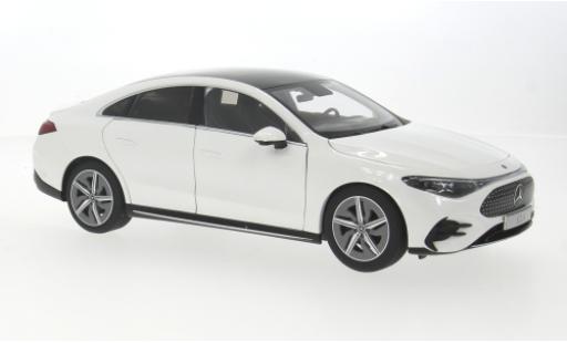 Modelauto Mercedes CLA Base (C174) BEV wit 2025 1/18 I NZG