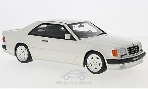 Modelauto Mercedes 6 Coupe 300 CE (C124) AMG 6.0L Widebody wit 1/18 Ottomobile